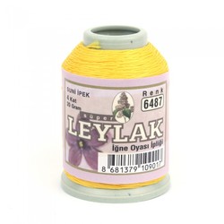 LEYLAK 20 GR. ARTIFICIAL SILK (4 PLY NEEDLE LABEL THREAD) - Thumbnail