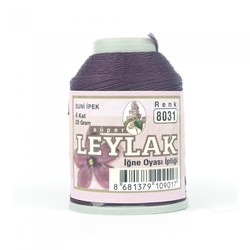 LEYLAK 20 GR. ARTIFICIAL SILK (4 PLY NEEDLE LABEL THREAD) - Thumbnail