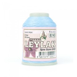 LEYLAK 20 GR. ARTIFICIAL SILK (4 PLY NEEDLE LABEL THREAD) - Thumbnail
