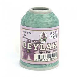 LEYLAK 20 GR. ARTIFICIAL SILK (4 PLY NEEDLE LABEL THREAD) - Thumbnail