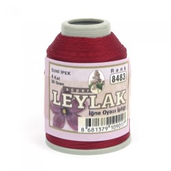 LEYLAK 20 GR. ARTIFICIAL SILK (4 PLY NEEDLE LABEL THREAD) - Thumbnail