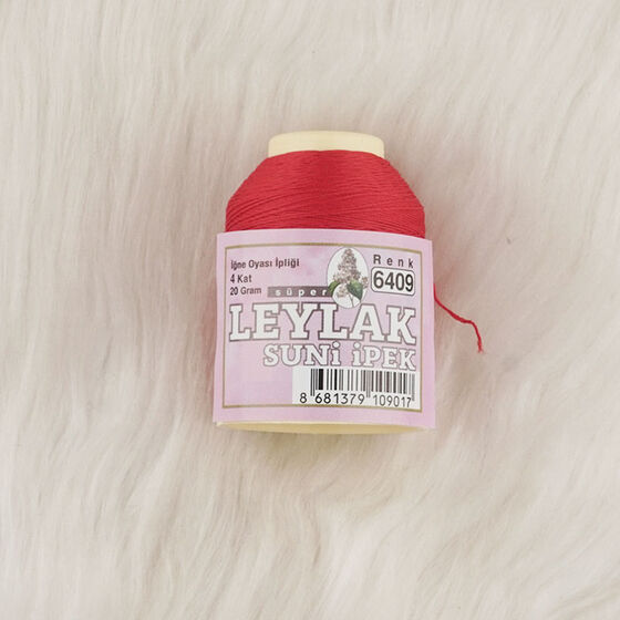 LEYLAK 20 GR. ARTIFICIAL SILK (4 PLY NEEDLE LABEL THREAD)