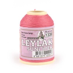 LEYLAK 20 GR. ARTIFICIAL SILK (4 PLY NEEDLE LABEL THREAD) - Thumbnail