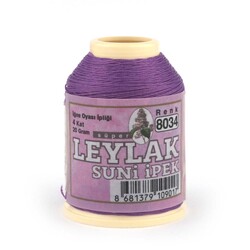 LEYLAK 20 GR. ARTIFICIAL SILK (4 PLY NEEDLE LABEL THREAD) - Thumbnail