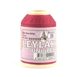 LEYLAK 20 GR. ARTIFICIAL SILK (4 PLY NEEDLE LABEL THREAD) - Thumbnail