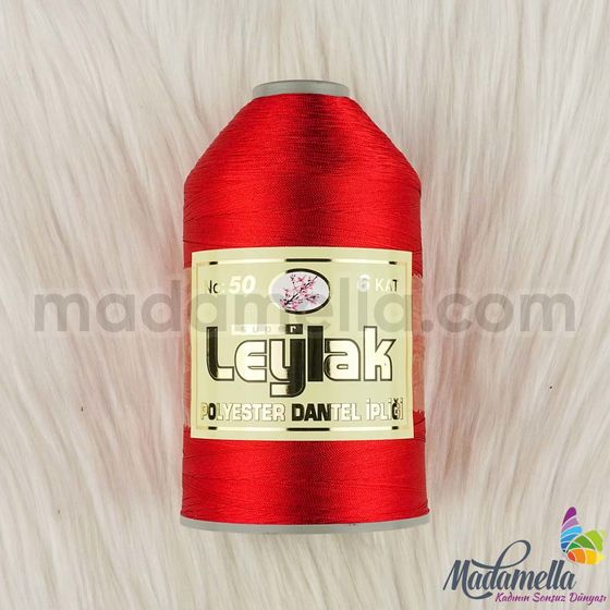 LEYLAK 350 GR. COLORED POLYESTER LACE THREAD