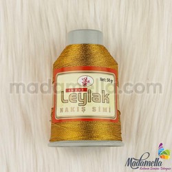 LEYLAK 50 GR. EMBROIDERY GOLD - Thumbnail