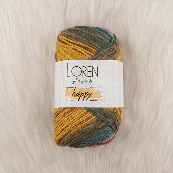 LOREN HAPPY EL ÖRGÜ İPİ 100 GR.170 M.