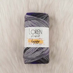 LOREN HAPPY HAND KNITTING YARN 100 GR.170 M. - Thumbnail