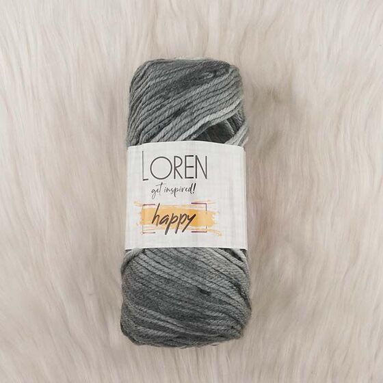 LOREN HAPPY HAND KNITTING YARN 100 GR.170 M.