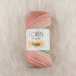 LOREN HAPPY HAND KNITTING YARN 100 GR.170 M. - Thumbnail