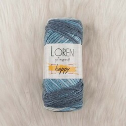 LOREN HAPPY HAND KNITTING YARN 100 GR.170 M. - Thumbnail