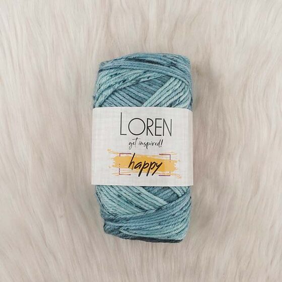 LOREN HAPPY HAND KNITTING YARN 100 GR.170 M.