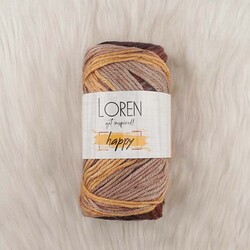 LOREN HAPPY HAND KNITTING YARN 100 GR.170 M. - Thumbnail