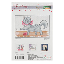 Luca-s - LUCA-S BRODERIE B1031 31*19 CM ETAMIN EMBROIDERY SET