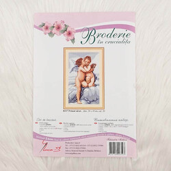 LUCA-S BRODERIE B317 34*47.5 CM ETAMIN EMBROIDERY SET - Thumbnail