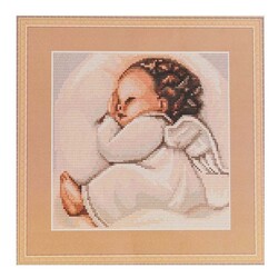 Luca-s - LUCA-S BRODERİE B356 18*18 CM ETAMİN NAKIŞ SETİ