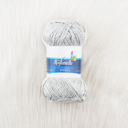 Madamella - MADAMELLA BAMBU ÖRGÜ İPİ 100 GR AÇIK GRİ