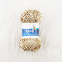 Madamella - MADAMELLA BAMBU ÖRGÜ İPİ 100 GR BEJ