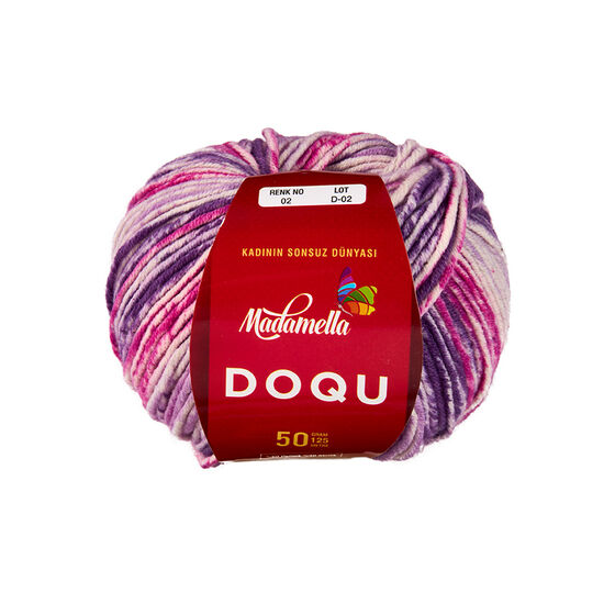 MADAMELLA DOQU EBRULİ ÖRGÜ İPİ 50 GR. 125 MT.