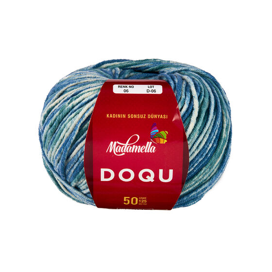 MADAMELLA DOQU EBRULİ ÖRGÜ İPİ 50 GR. 125 MT.