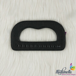 MADAMELLA LEATHER BAG HANDLE B MODEL SMALL 18X10.50 CM. - Thumbnail
