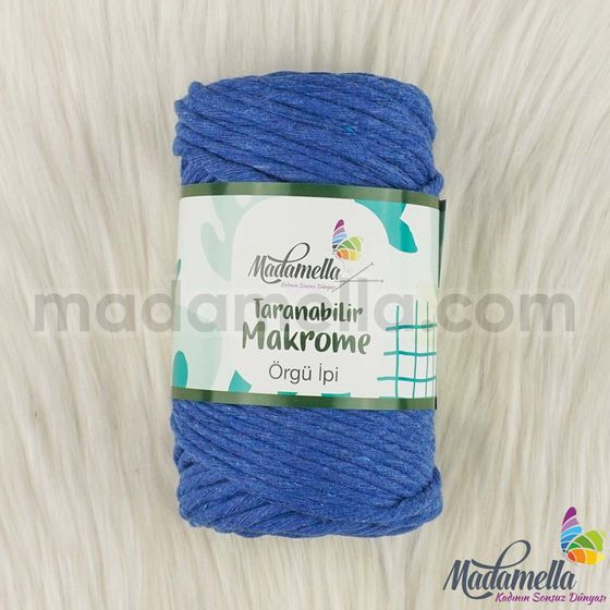 MADAMELLA SCROLLABLE MACROME THREAD 50 LAYERS 250 GR.