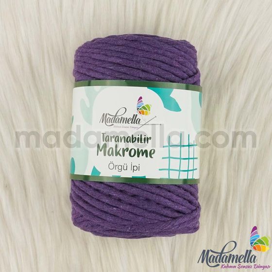 MADAMELLA SCROLLABLE MACROME THREAD 50 LAYERS 250 GR.