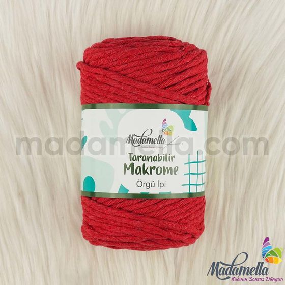 MADAMELLA SCROLLABLE MACROME THREAD 50 LAYERS 250 GR.