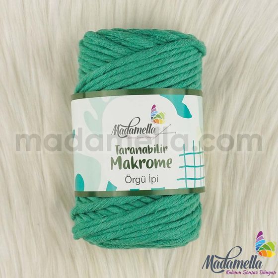 MADAMELLA SCROLLABLE MACROME THREAD 50 LAYERS 250 GR.