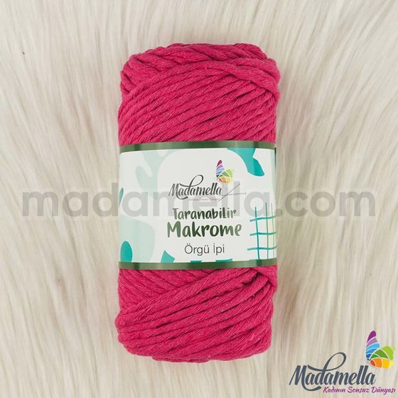 MADAMELLA SCROLLABLE MACROME THREAD 50 LAYERS 250 GR.