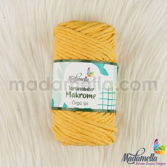 MADAMELLA SCROLLABLE MACROME THREAD 50 LAYERS 250 GR.