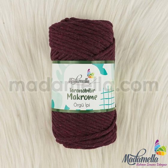 MADAMELLA SCROLLABLE MACROME THREAD 50 LAYERS 250 GR.