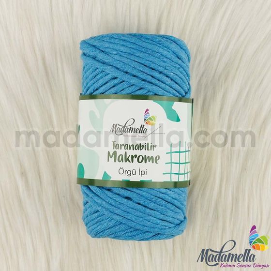 MADAMELLA SCROLLABLE MACROME THREAD 50 LAYERS 250 GR.