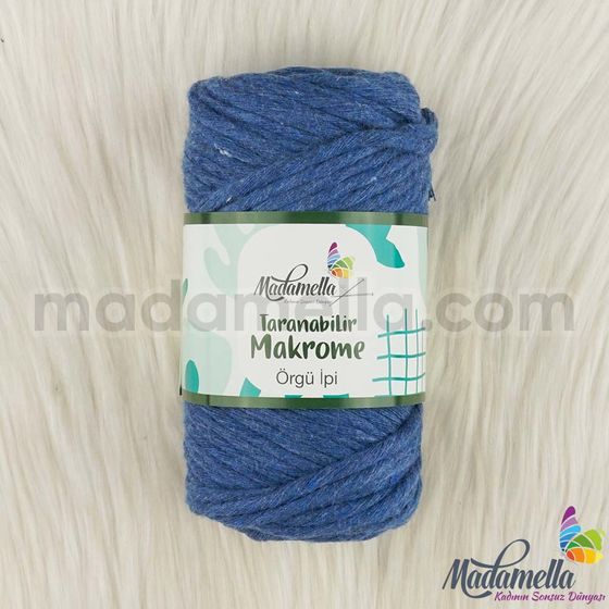 MADAMELLA SCROLLABLE MACROME THREAD 50 LAYERS 250 GR.