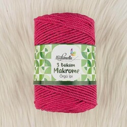 Madamella - MADAMELLA 3 BÜKÜM MAKROME İPİ 500 GR.