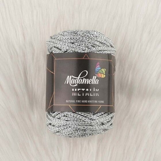 MADAMELLA METALLIC CHAIN HAND KNITTING YARN