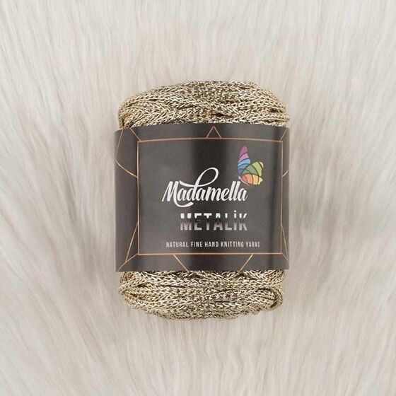 MADAMELLA METALLIC CHAIN HAND KNITTING YARN