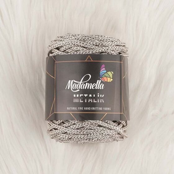 MADAMELLA METALLIC CHAIN HAND KNITTING YARN