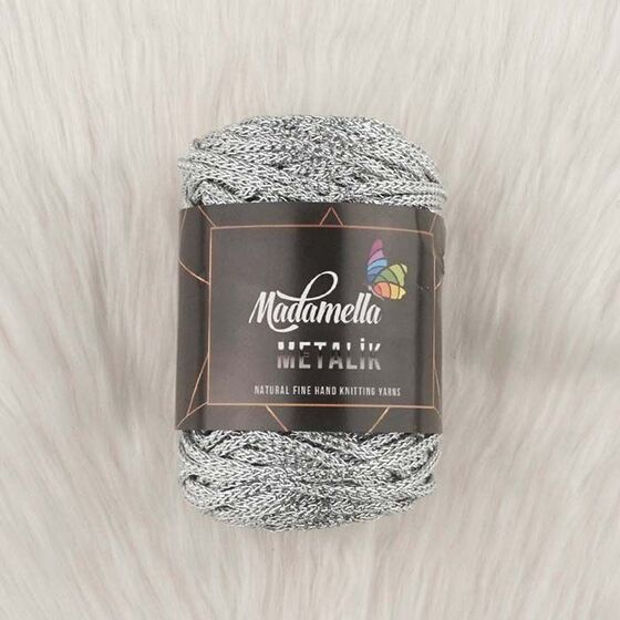 MADAMELLA METALLIC CHAIN HAND KNITTING YARN