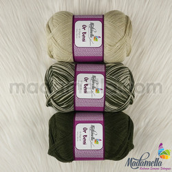 MADAMELLA KNIT ME KNITTING YARN 3-PACK 300 gr 150mt - Thumbnail