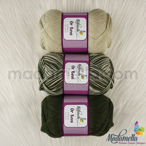 MADAMELLA KNIT ME KNITTING YARN 3-PACK 300 gr 150mt