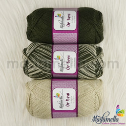 MADAMELLA KNIT ME KNITTING YARN 3-PACK 300 gr 150mt - Thumbnail