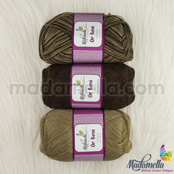 MADAMELLA KNIT ME KNITTING YARN 3-PACK 300 gr 150mt - Thumbnail