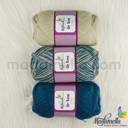 MADAMELLA KNIT ME KNITTING YARN 3-PACK 300 gr 150mt - Thumbnail