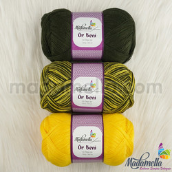 MADAMELLA KNIT ME KNITTING YARN 3-PACK 300 gr 150mt - Thumbnail