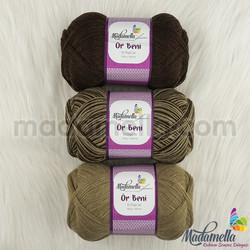 MADAMELLA KNIT ME KNITTING YARN 3-PACK 300 gr 150mt - Thumbnail