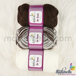 MADAMELLA KNIT ME KNITTING YARN 3-PACK 300 gr 150mt - Thumbnail