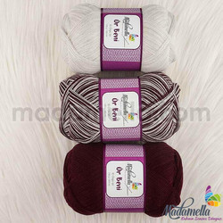 MADAMELLA KNIT ME KNITTING YARN 3-PACK 300 gr 150mt - Thumbnail