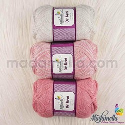 MADAMELLA KNIT ME KNITTING YARN 3-PACK 300 gr 150mt - Thumbnail